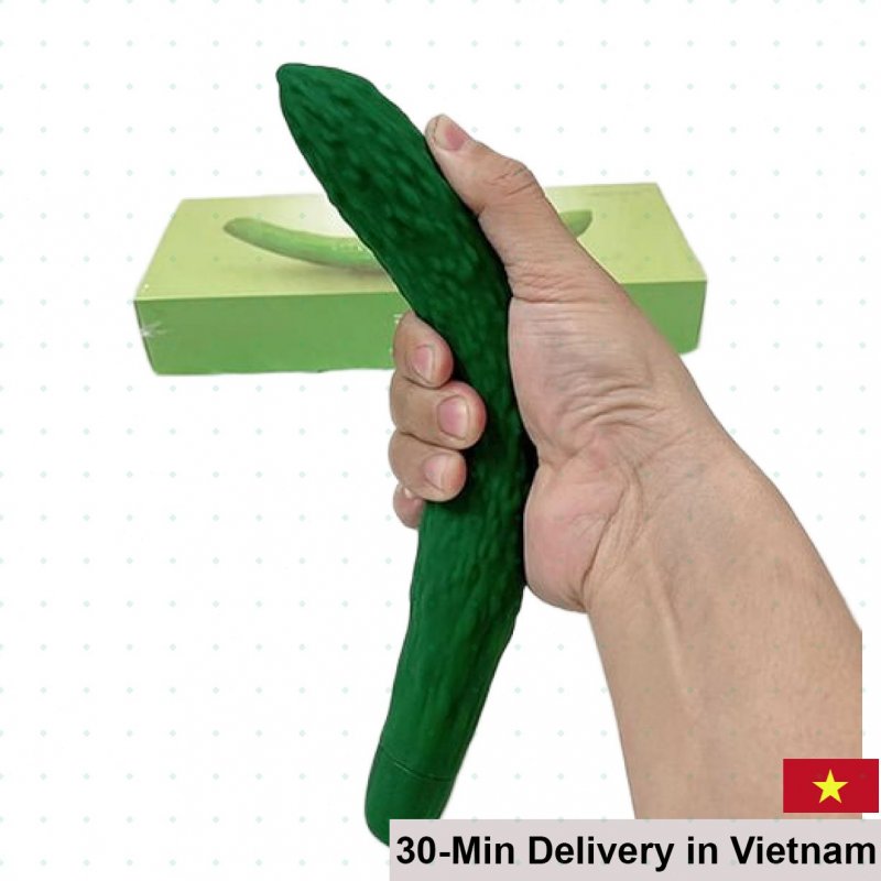 CucumberStyleDiscreetSiliconeVibratorJapaneseBrand 