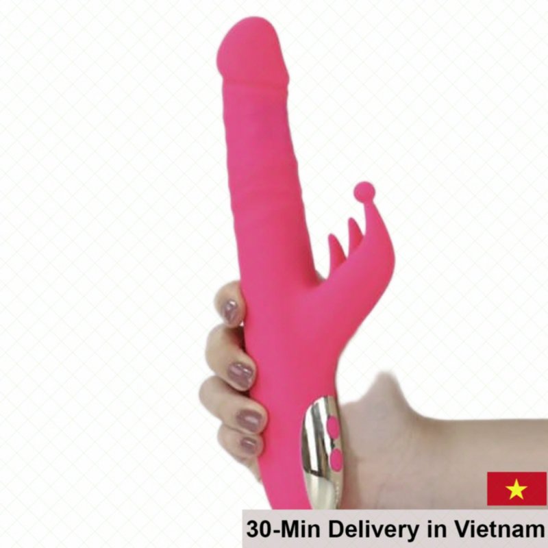 Baile vibrating sucking licking realistic male pleasure toy 