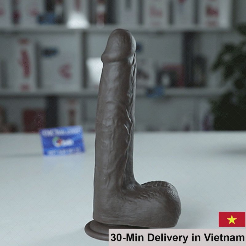 Baile Black African Dildo Strong Continuous Thrusting SHP1361 