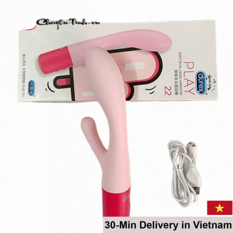 Durex Soft Vibrator G-Spot Clitoral Massage 20cm Rechargeable 