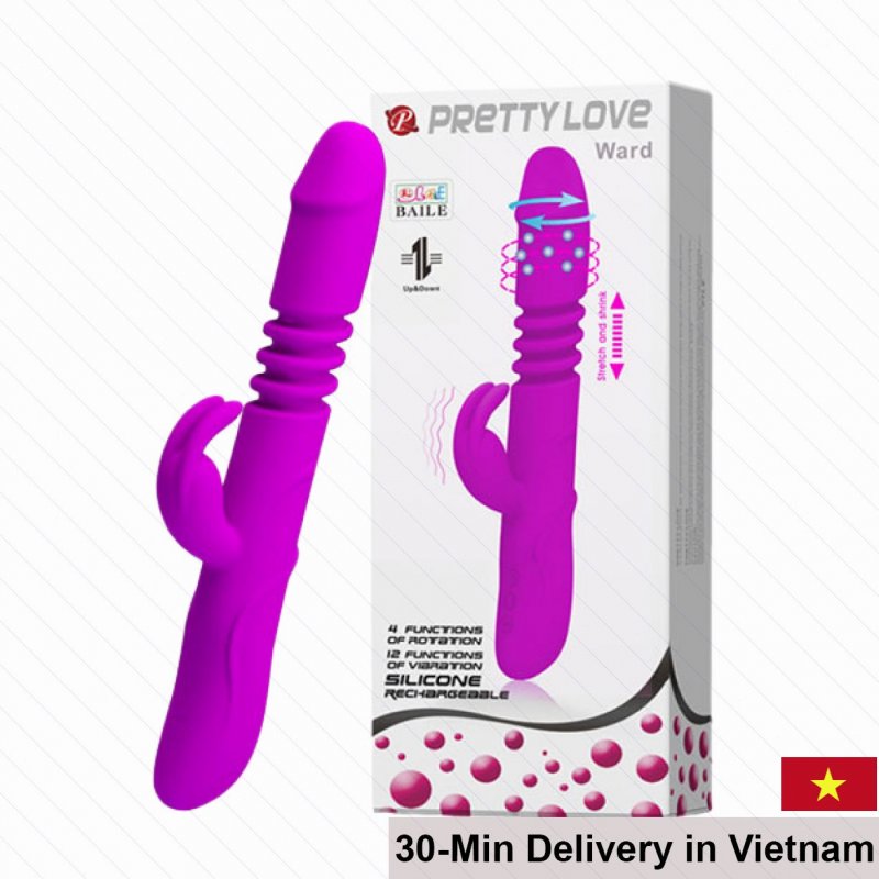 Pretty Love Ward Multi-Function Rechargeable Waterproof Vibrator 