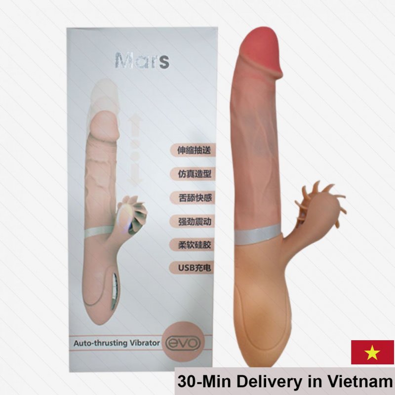 EVO Mars Heated Vibrating Tongue G-Spot Stimulator Japan 