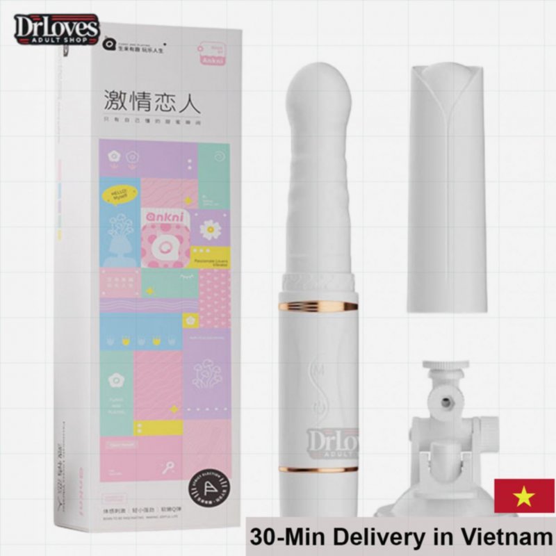 Holy Shit App Controlled Heat Thrusting Dildo 