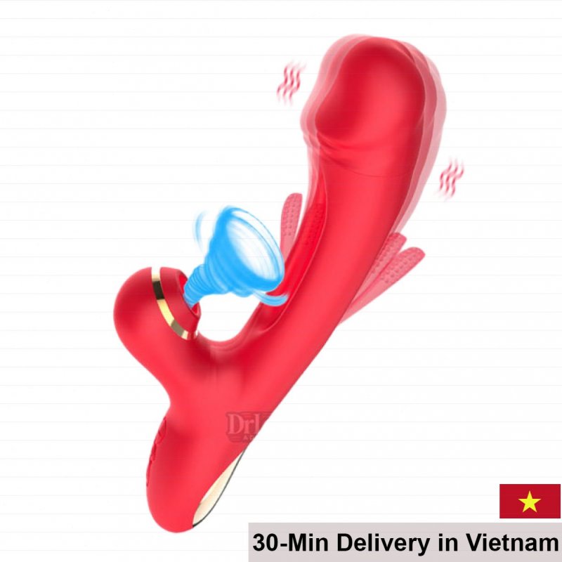 G-Sport 3in1 Waterproof Vibrator Suction Magnetic Charge 