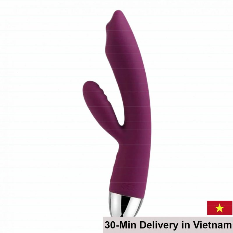 Premium Svakom Trysta Waterproof Dual Stimulation Vibrator 