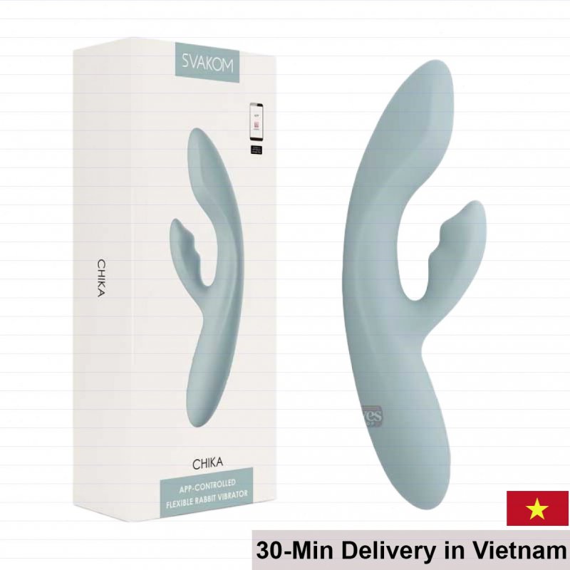 Svakom Chika Warming Vibrating Dual-Stimulation Rechargeable Toy 