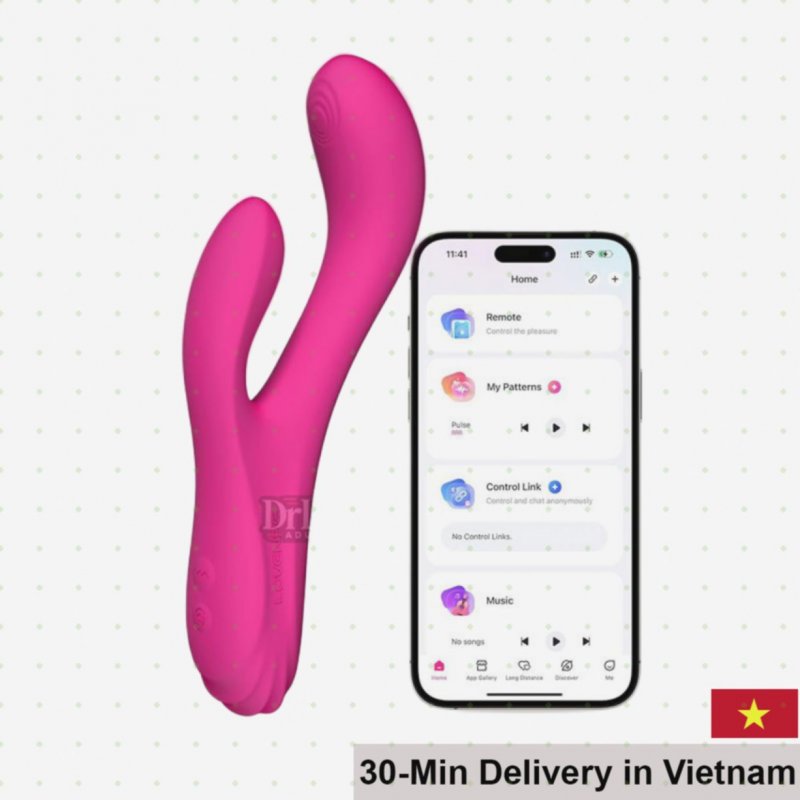 Lovense Osci 3 Dual Motor Remote Control Heated Vibrator 