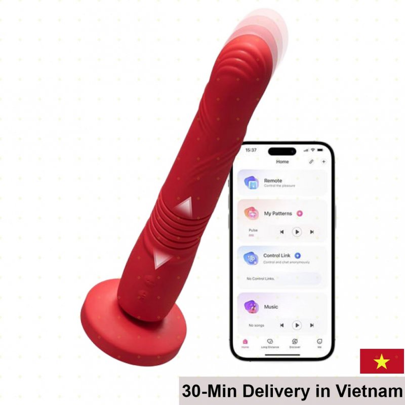 Lovense Gravity App-Controlled Vibrating Masturbator Waterproof 