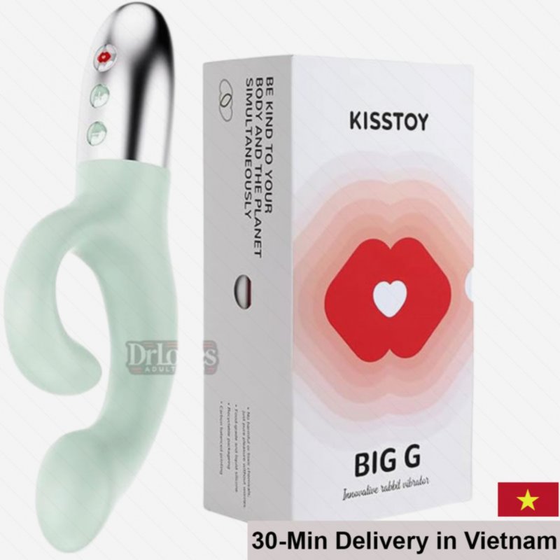 KISSTOY BIG G Powerful 5 Mode Vibrating Clitoral Nipple Massager 