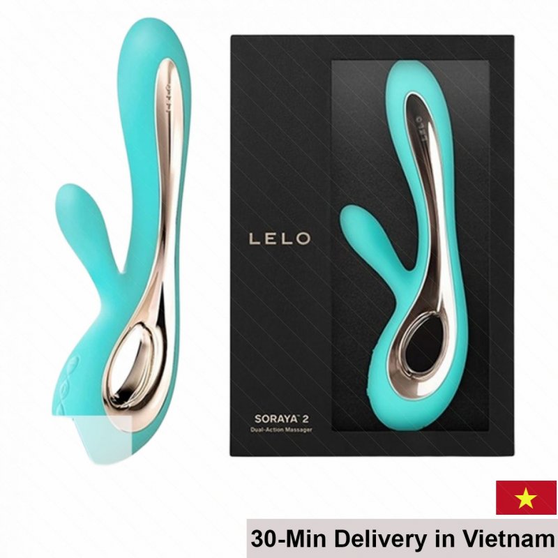 Lelo Soraya 2 Dual Vibrating Female Dildo Swedish Design 