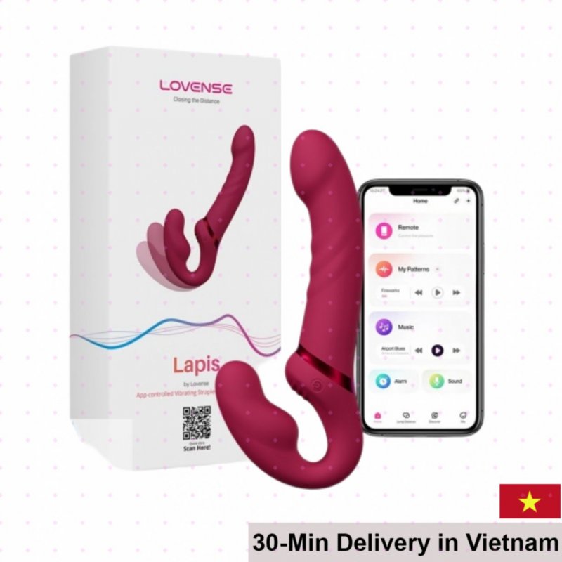 Lovense Lapis Dual Motor App Connected Lesbian Vibrator 
