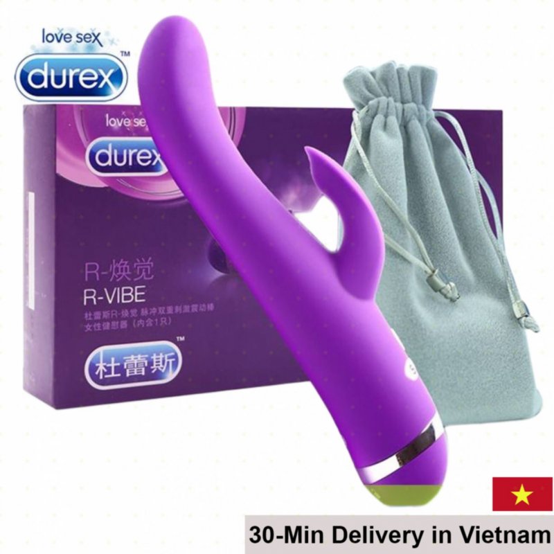 Durex R Vibe Premium G-Spot Vibrating Female Massage Toy 