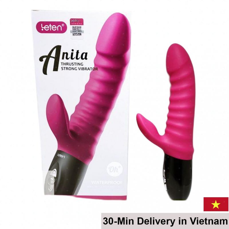 Leten Anita Female Strong Heat Suction Vibrator 