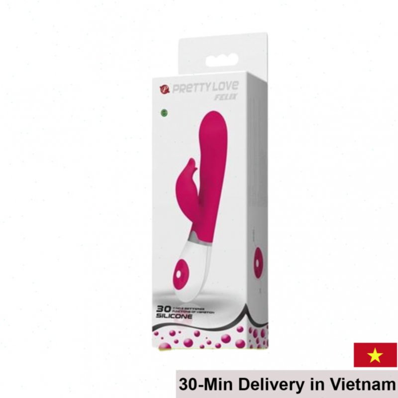 Pretty Love Felix 30-Speed Multi-Mode Silicon Vibrating Dildo 