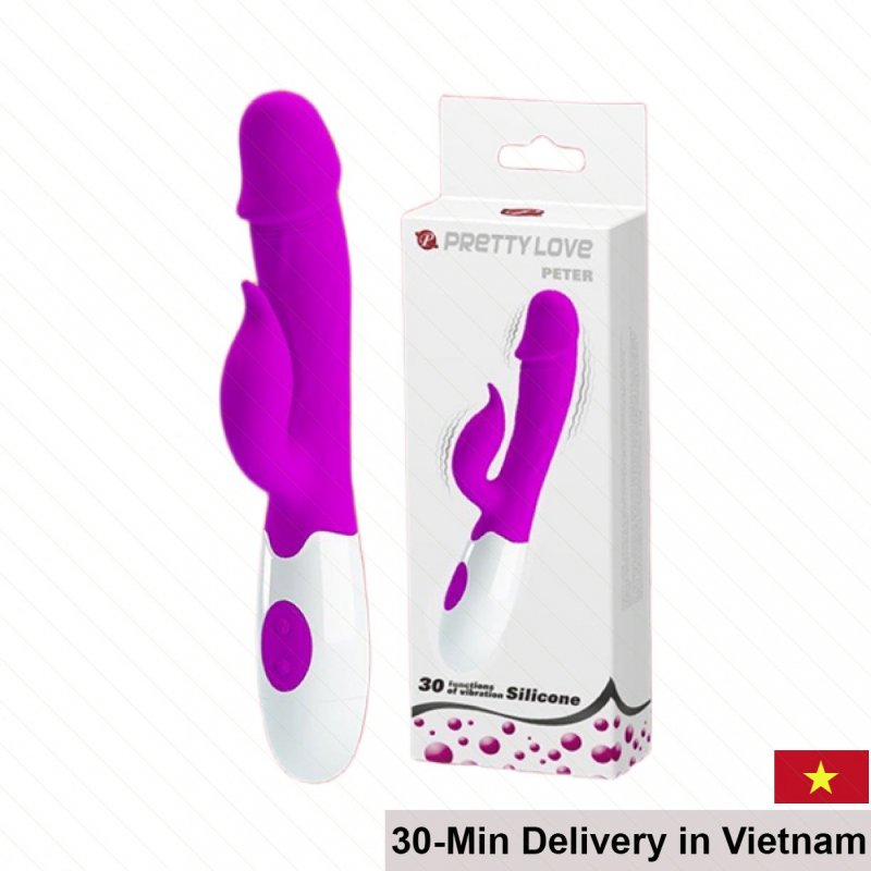 Pretty Love Peter 30-Mode Powerful Handheld Vibrating Dildo for Women 