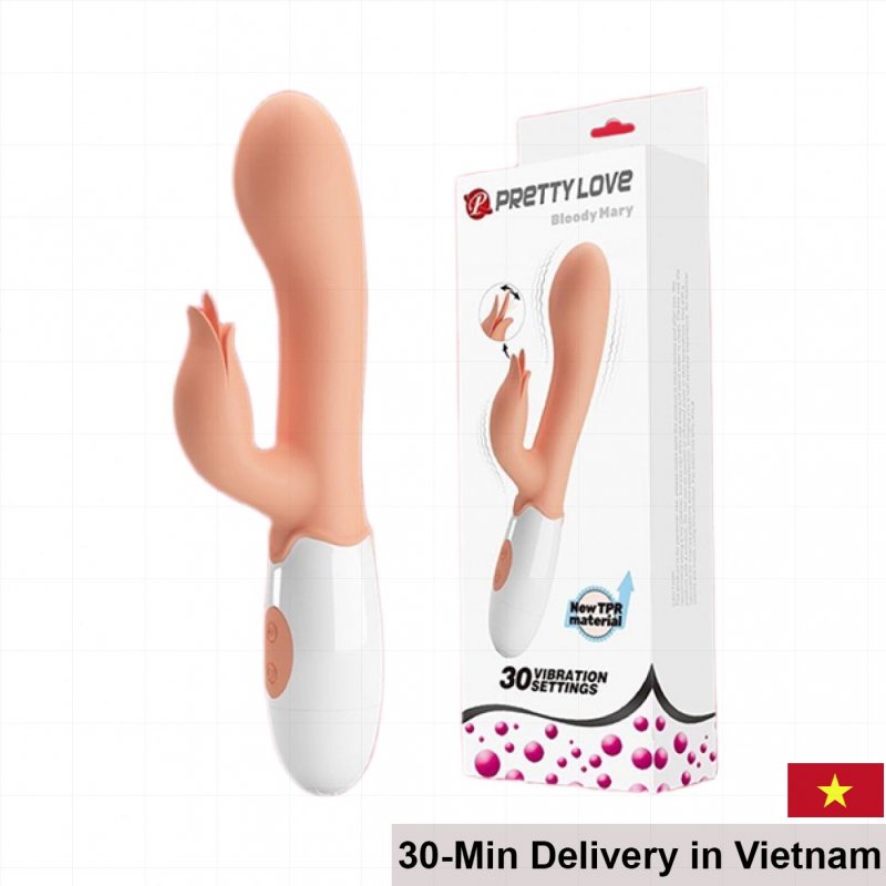 Pretty Love Bloody Mary 30 Mode Handheld Vibrating Dildo 