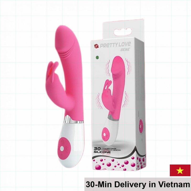 Pretty Love Gene Multi-Function Rabbit Dildo 