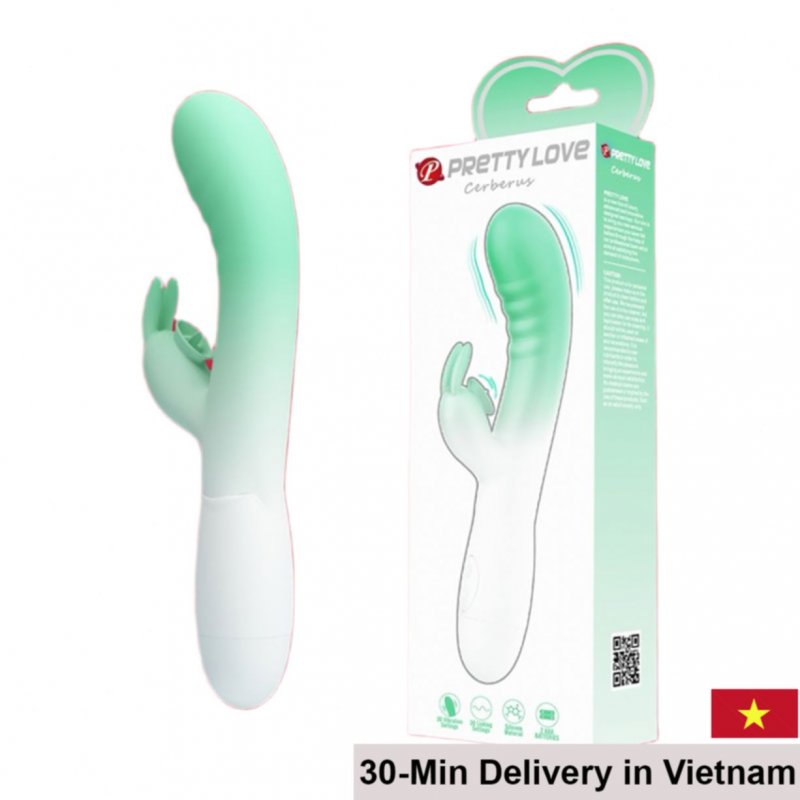 Pretty Love Cerberus G-Spot Vibrator 30 Frequencies Silicone 