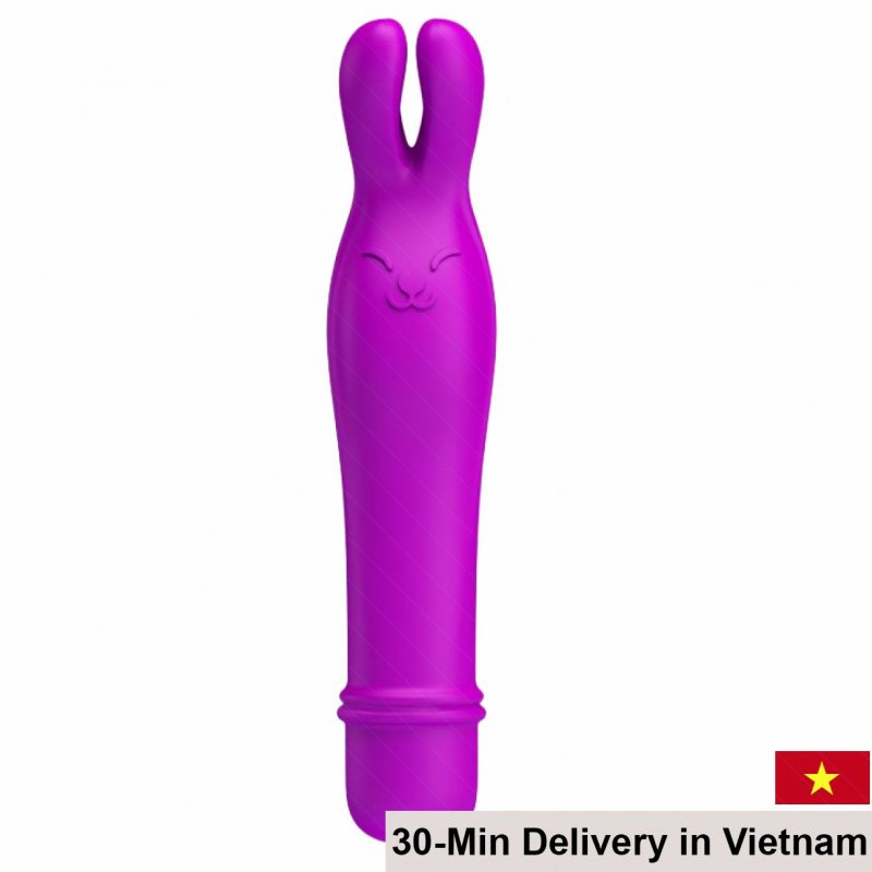 Prettylove Elvira Two-Finger Silicone Mini Massager 