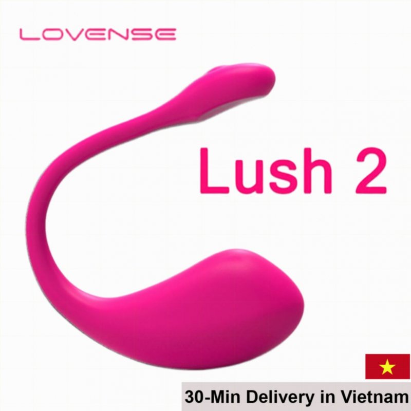 Lovense Lush 2 App Controlled Wireless Rechargeable Clitoral Egg 