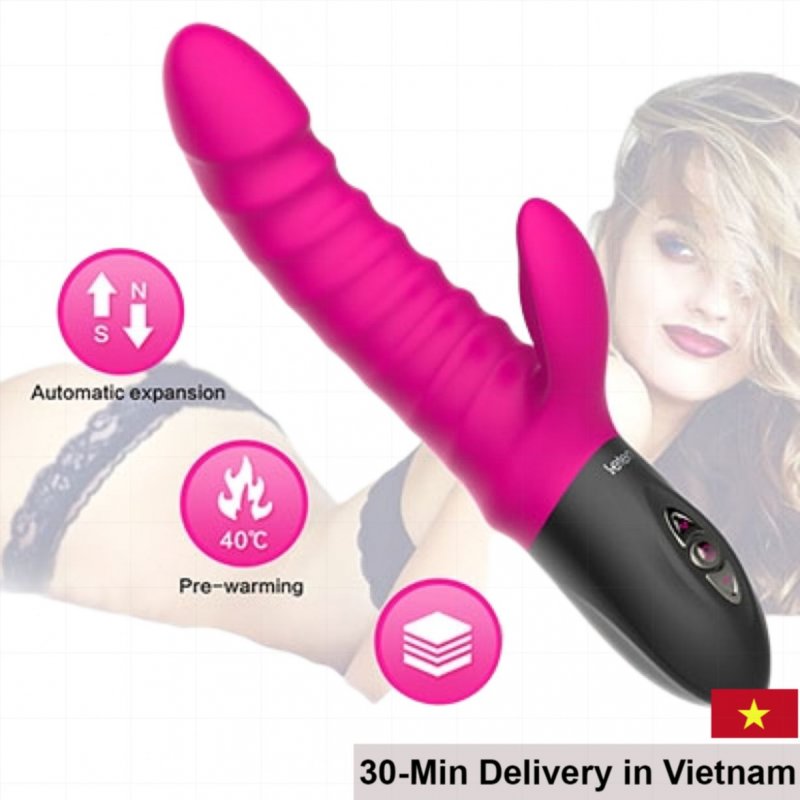 Leten Premium Heating Vibrating Thrusting Silicone Male Toy 