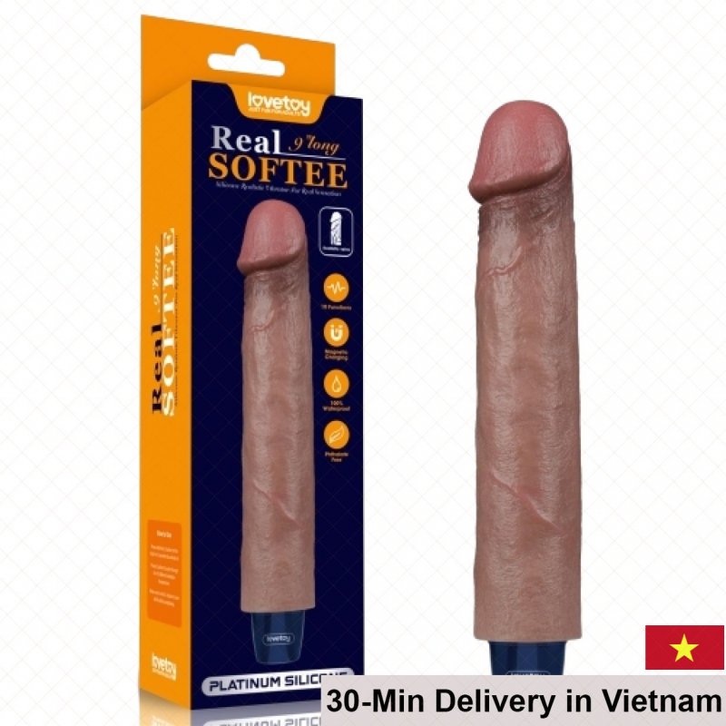 Lovetoy REAL SOFTEE Ultra Soft Multi-Speed Vibrator 