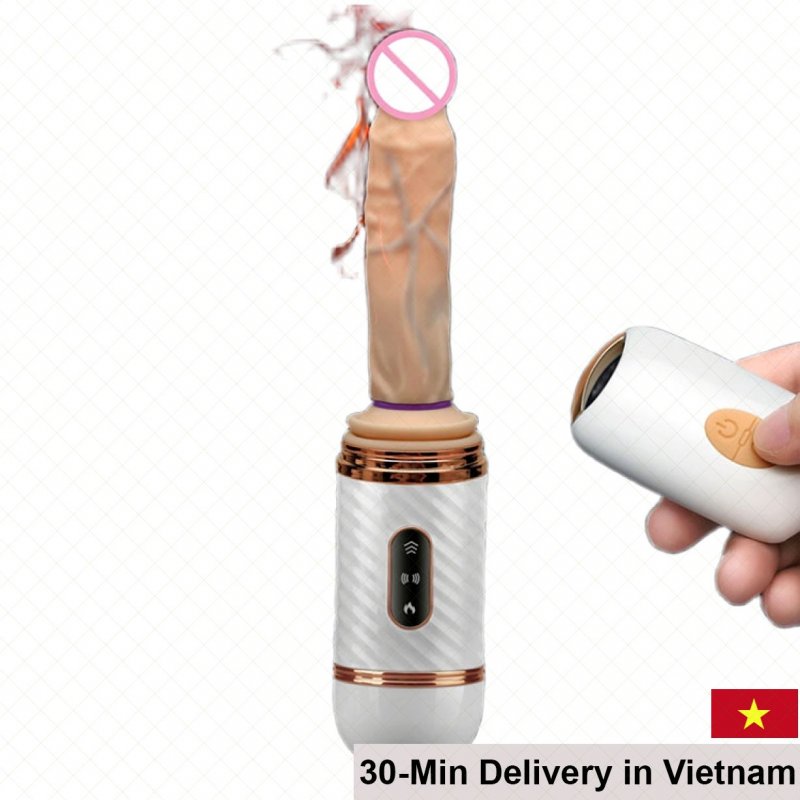 Cyclone Fire Automatic Vibrating Masturbator with Heating Feature 