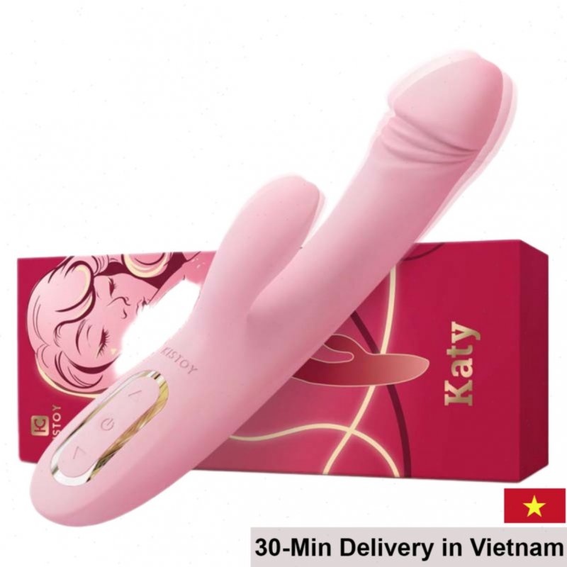 Kisstoy Katy Vibrating Heated Silicone Dildo Ultimate Pleasure 