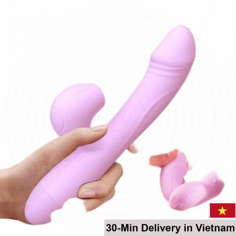 Leten Bunny Kanda Suction Heat Vibration Realistic Dildo 
