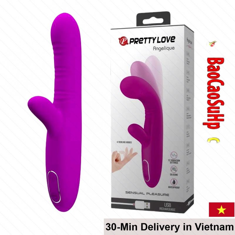 Prettylove Angelique Finger Vibrator with Unique Pulsation 