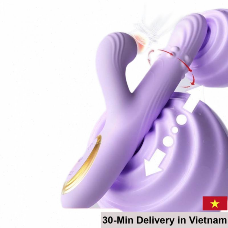 Mizzzee Nashi Rotating Suction Vibrating Silicone Male Toy 