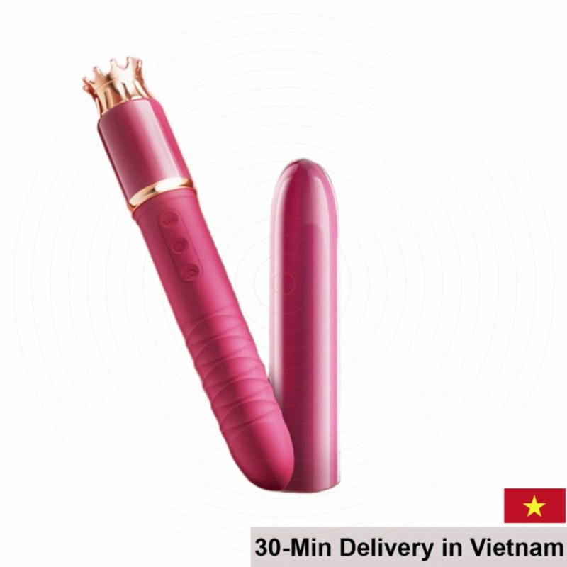 Jiuuy King Tabitha 2in1 Heated Vibrator Compact Elegant 