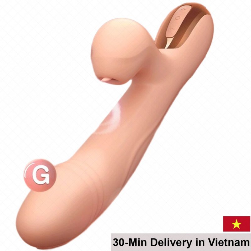 Leten Thrusting Dream Vibrating Licking Heated Silicone 