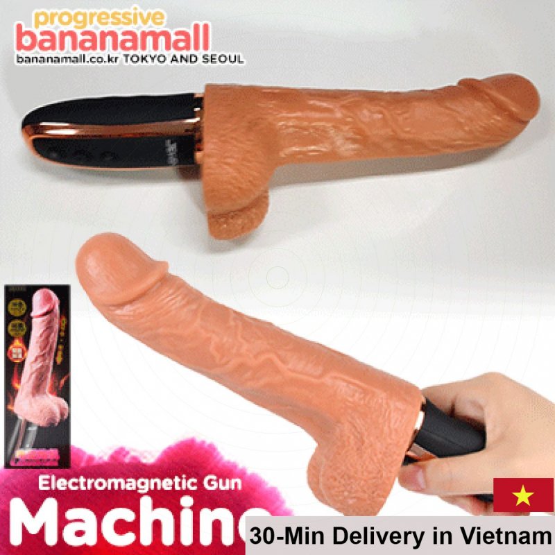 Leten Caesar Heated Soft Silicone Thrusting Vibrator 