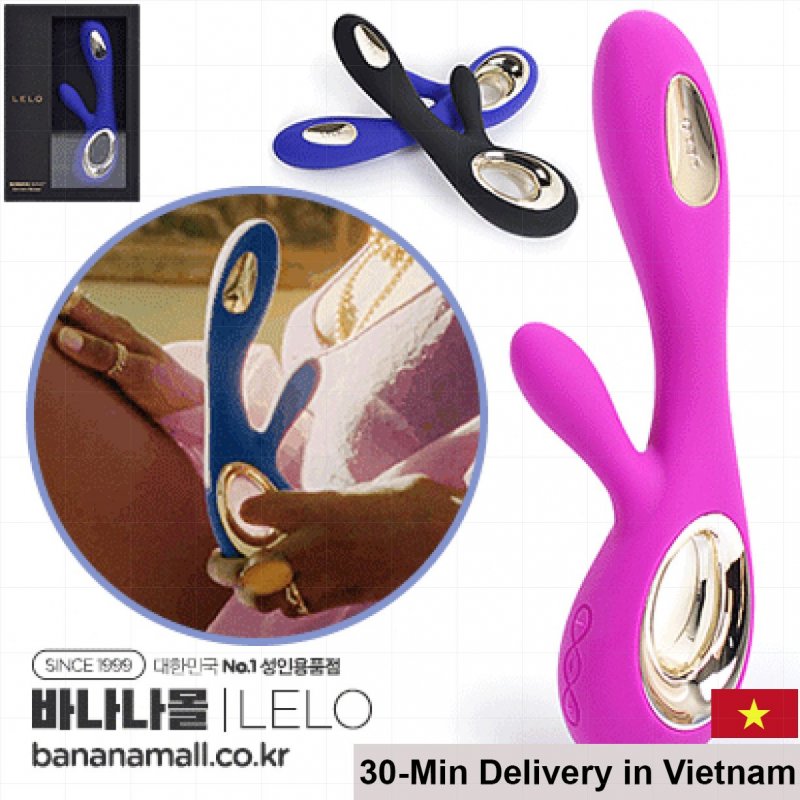 LELO Soraya Wave Premium Sonic G-Spot Vibrator 21.85cm 