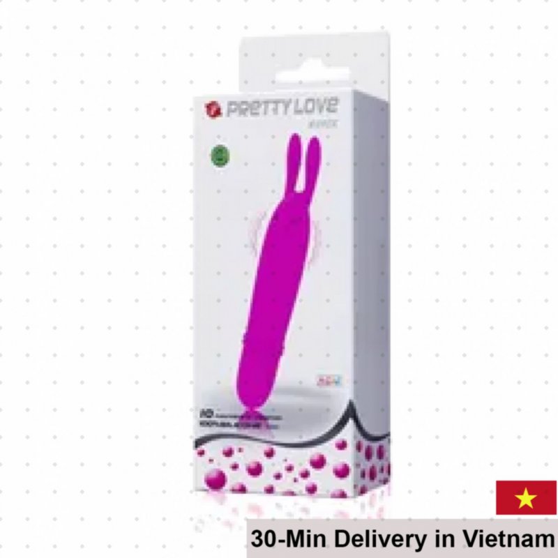 Pretty Love Boyce Cute Compact Rabbit Ear Realistic Dildo 