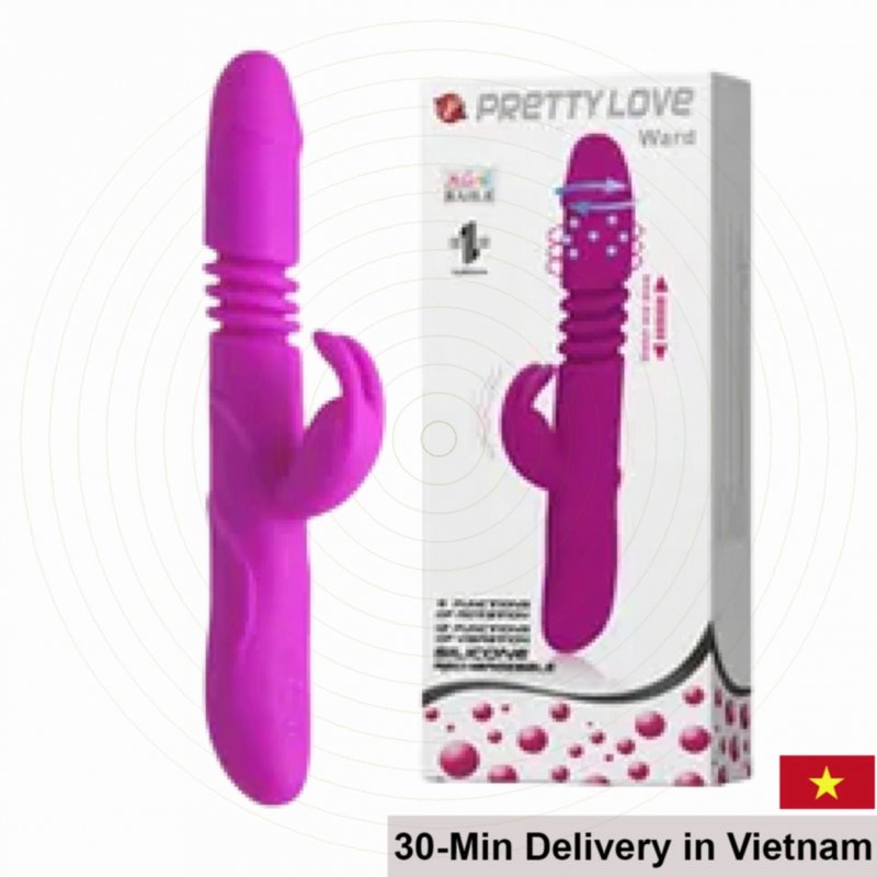 Pretty Love Ward Remote Vibe with Rotating Beads 