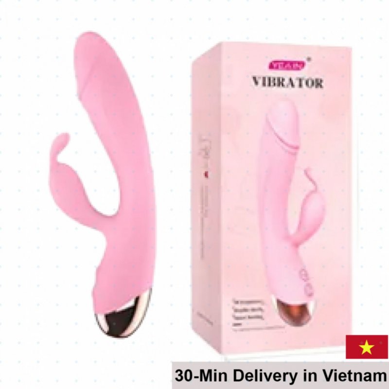 Yeain Official Rechargeable Silicone Vibrating Dildo Female 