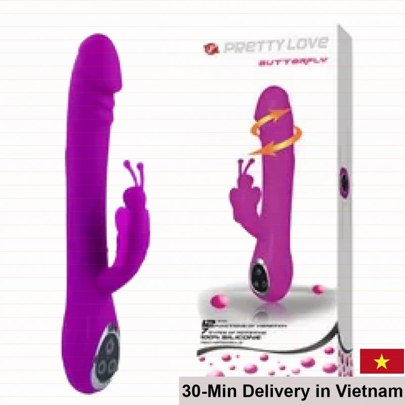 Pretty Love Butterfly Premium Vibrating Female Toy 