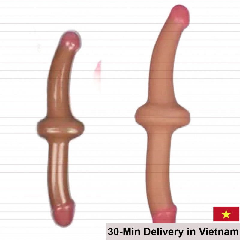 Lovetoy 30cm Double-Ended Soft Silicone Realistic Dildo 