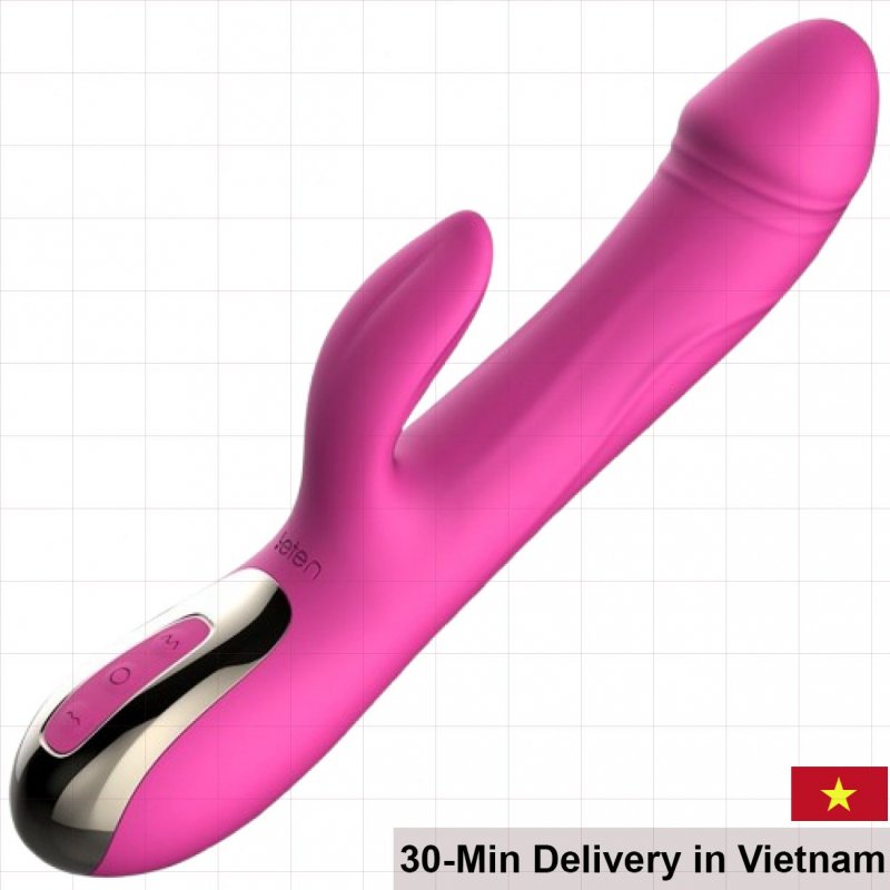 Leten Dream Thunder Multi-Function Heated 20cm Dildo 