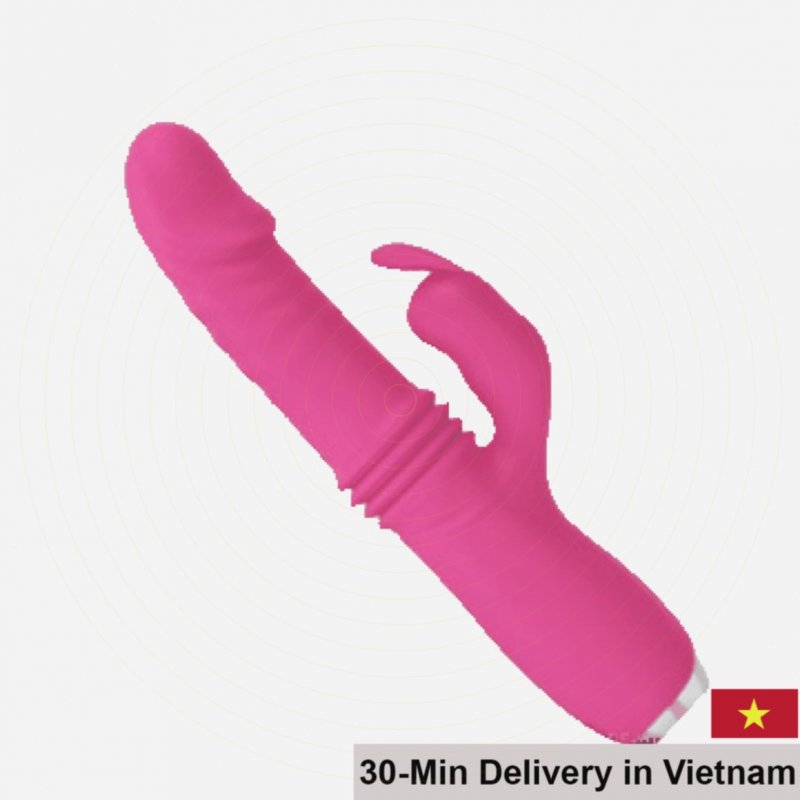PrettyLove Dorothy Mini Vibrating Thrusting Dildo Silicone Adult Toy 