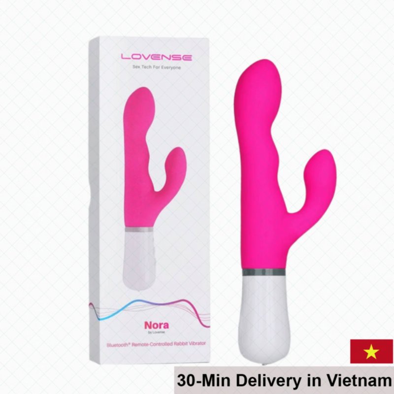 Lovense Nora App-Controlled Multi-Mode Waterproof Vibrating Dildo 