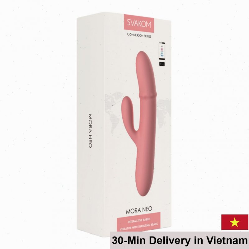 Svakom Mora Neo Silicone Dildo Female Vibrator App Remote Control 