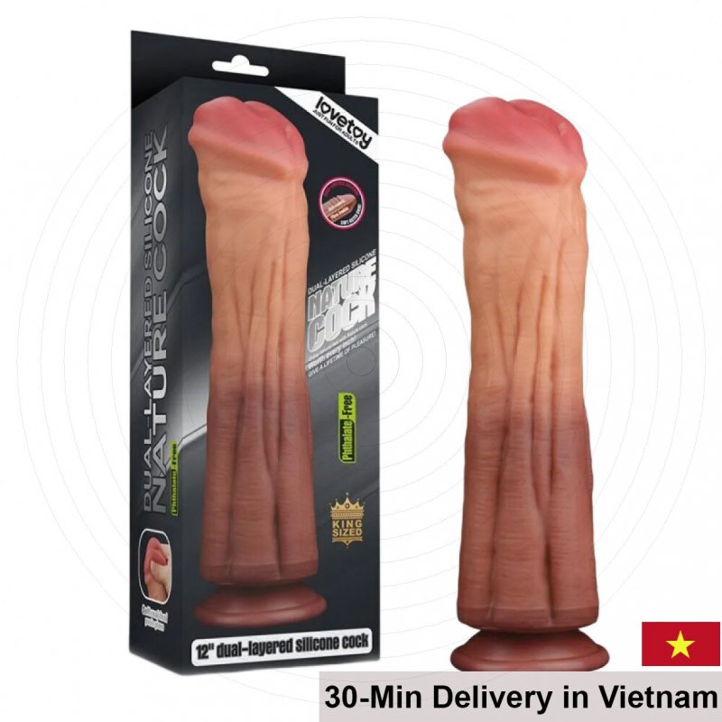 Lovetoy Platinum King Size 30cm Horse Dildo Big Realistic Feel 