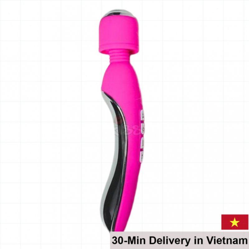 Nalone Nano Coated Dual-Ended Silicone Vibrator Massage Wand 