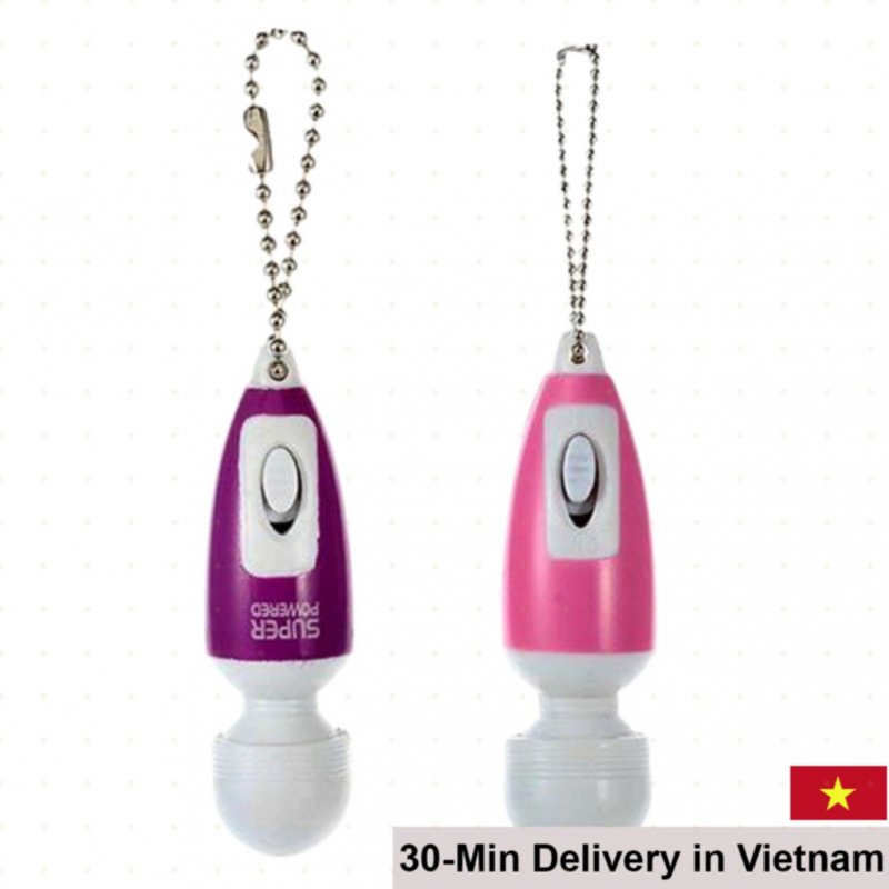 Mini Vibrating Massage Wand Keychain – Cute & Effective 