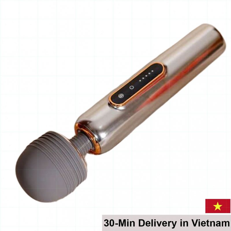 Wand Massager Silicone 5-Speed Orgasm Stimulator 