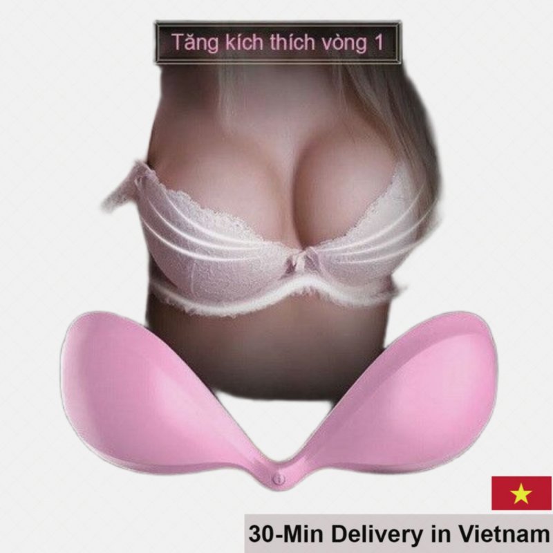 Breast I-Smart Massage Bra Pink Silicone 7 Modes Intense Vibration 