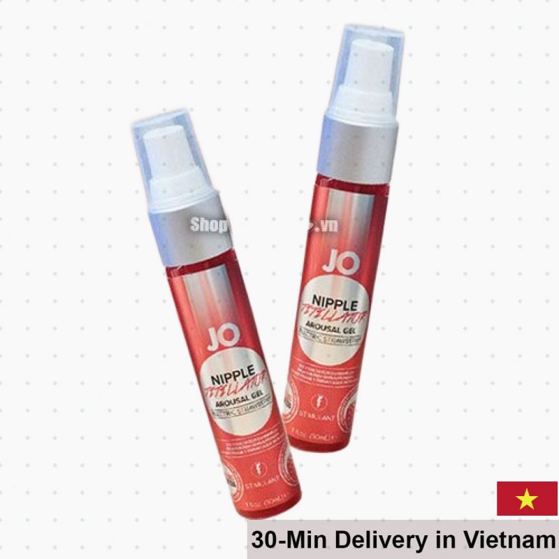 Jo Nipple Stimulating Strawberry Flavor Breast Cream 